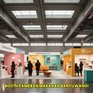 Booth Pameran Makanan Banyuwangi